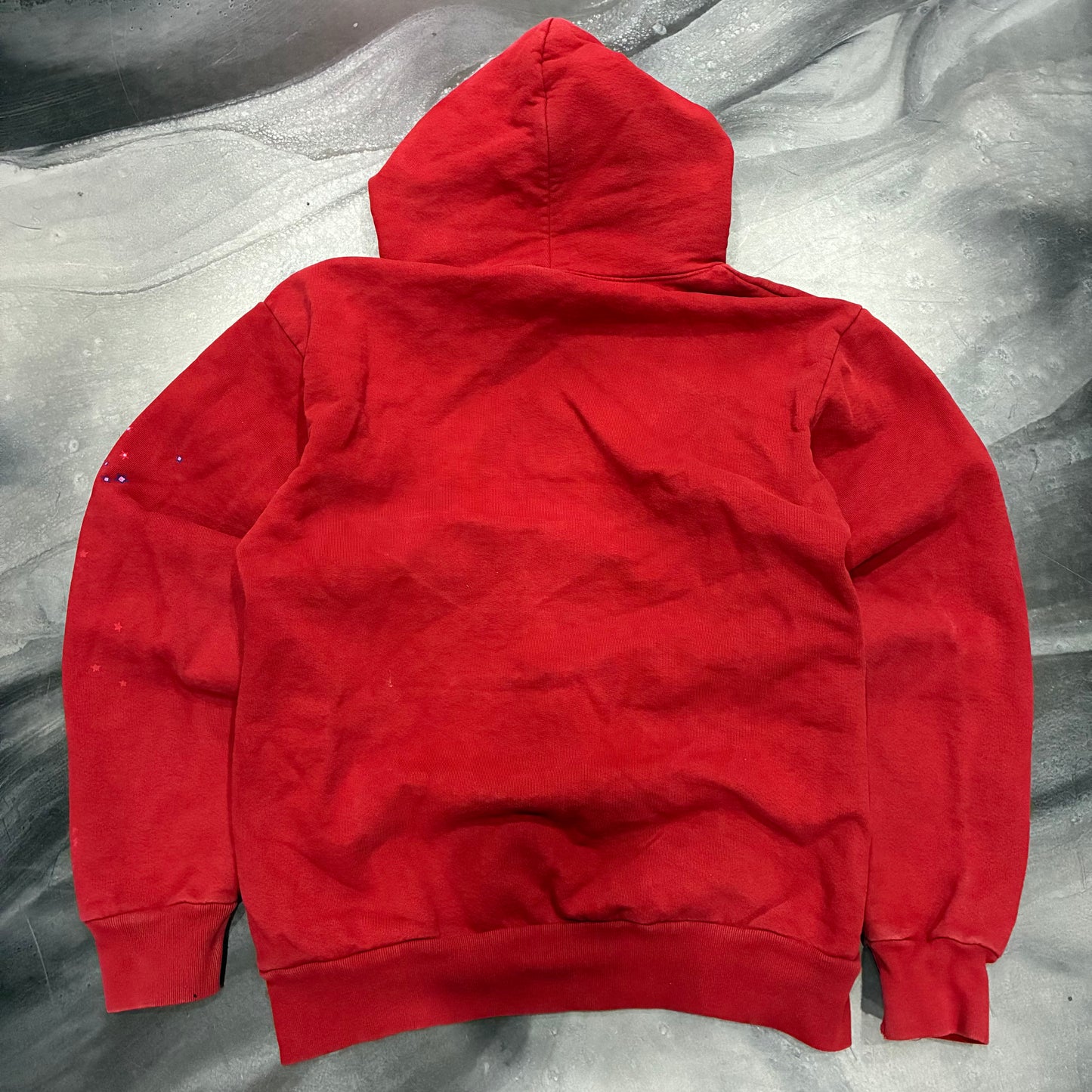 Sp5der Red 555 Hoodie (S)