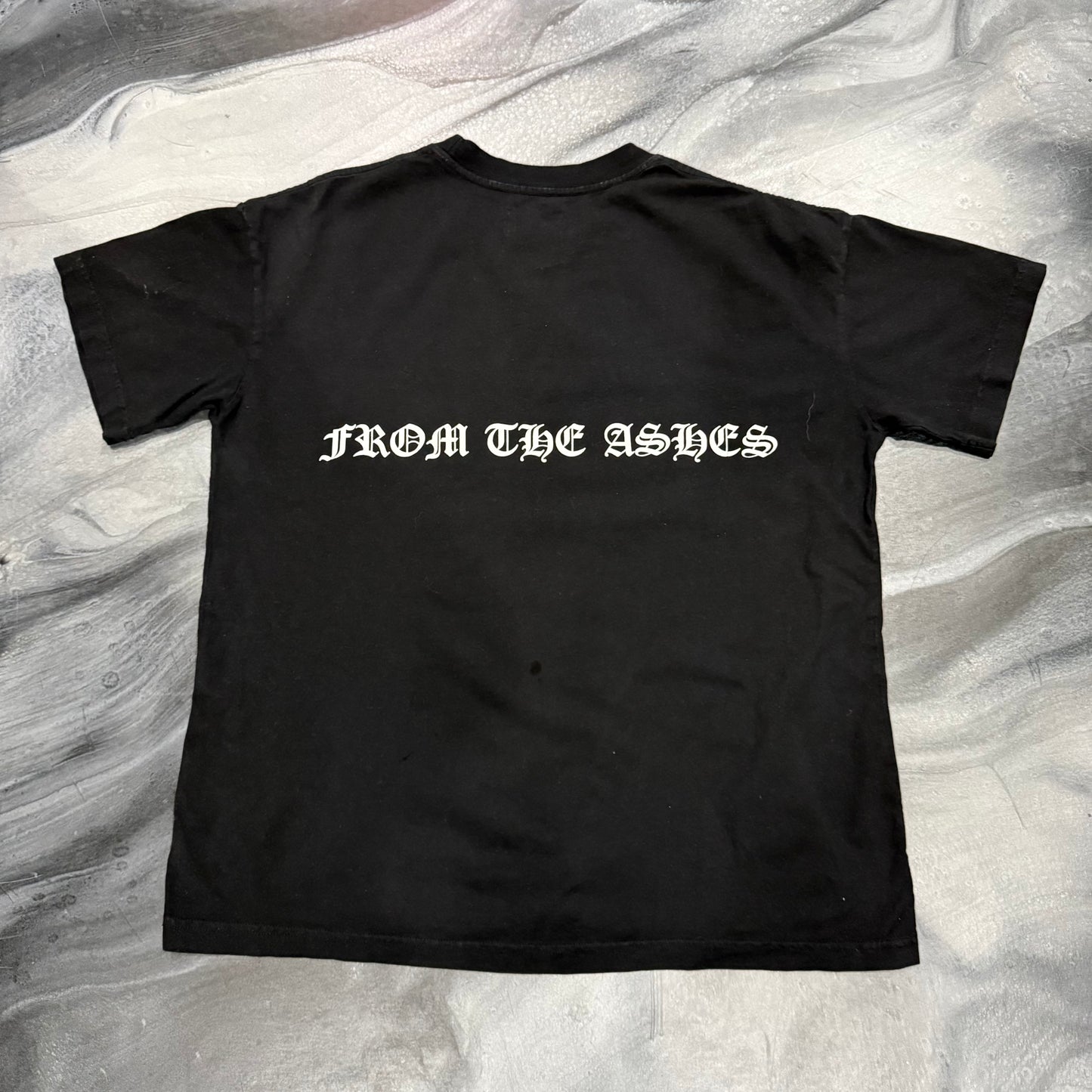 RTA Black/White Logo Tee (M)