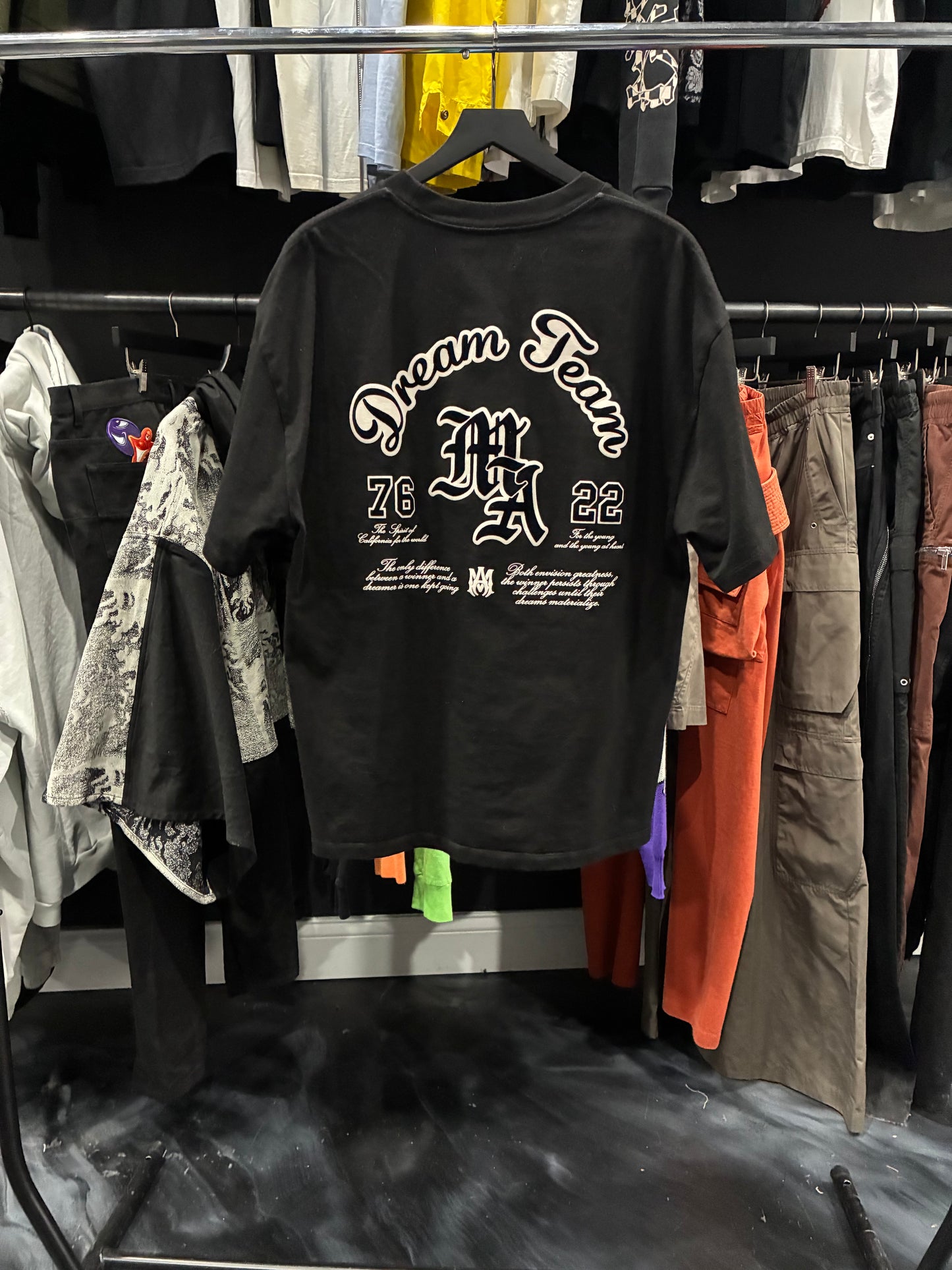 Amiri Black Dream Team Tee (L)