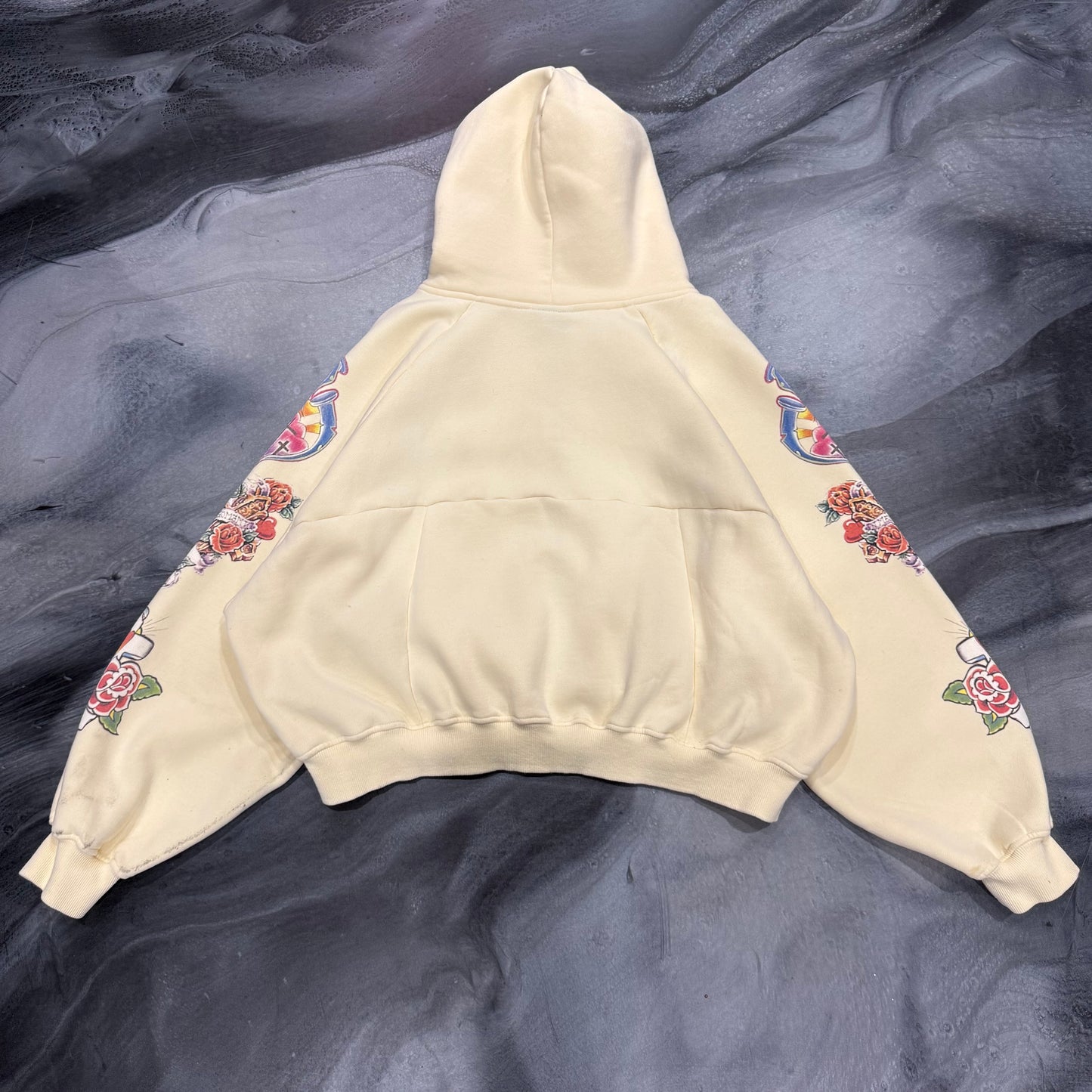 Righteous Cream ‘Risen King’ Zip Up (S)