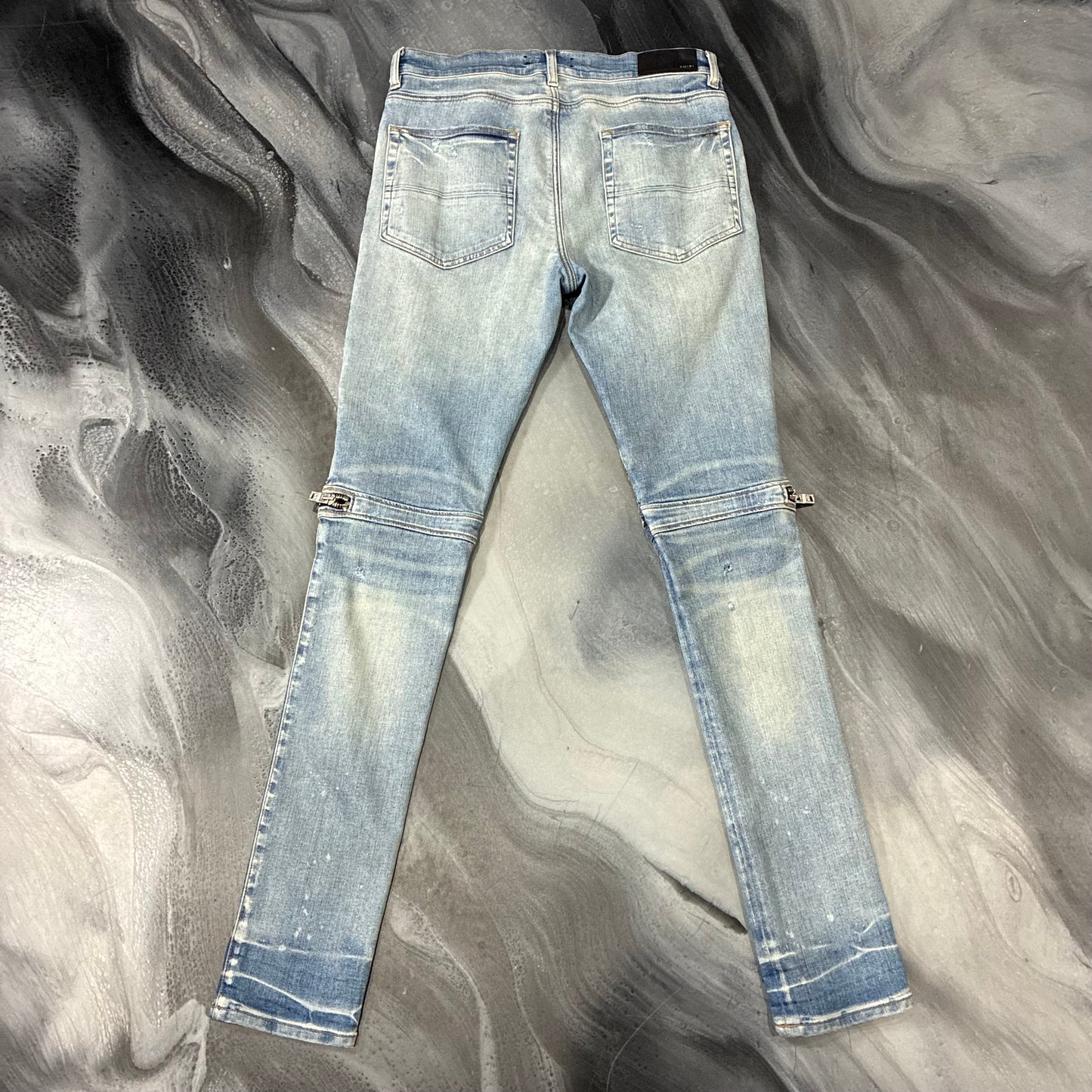Amiri Indigo/Yellow Patch MX2 Jean (34)