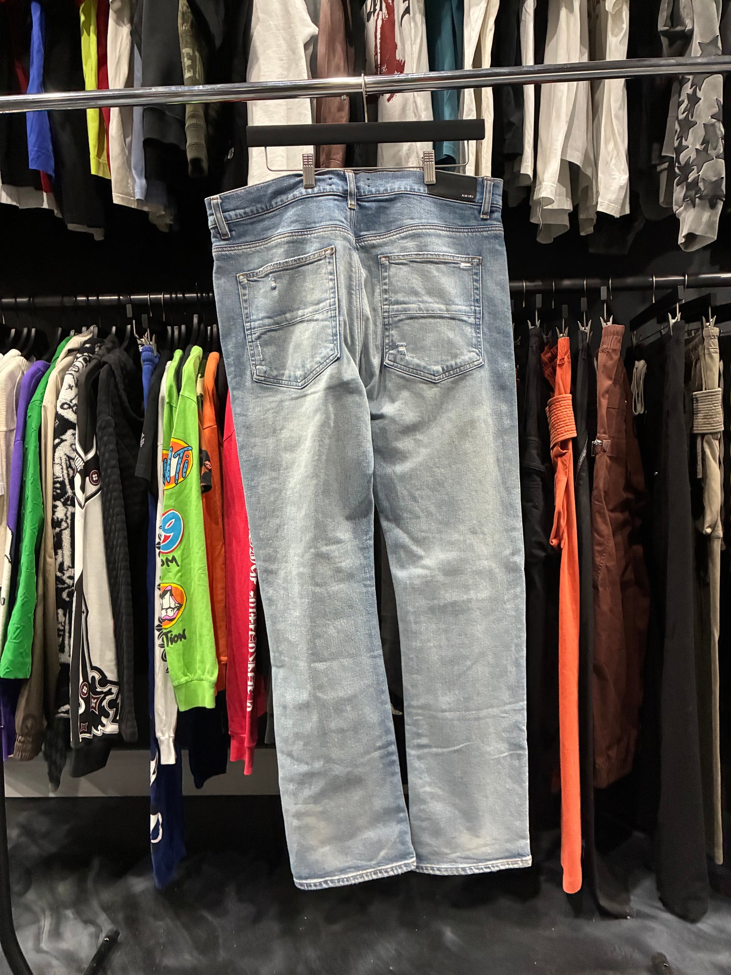 Amiri Plain Light Blue Jean (36)