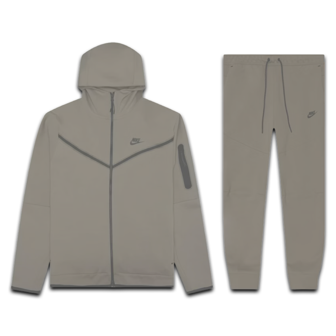 Nike Tech Jogging Suit (Smoke/Black)