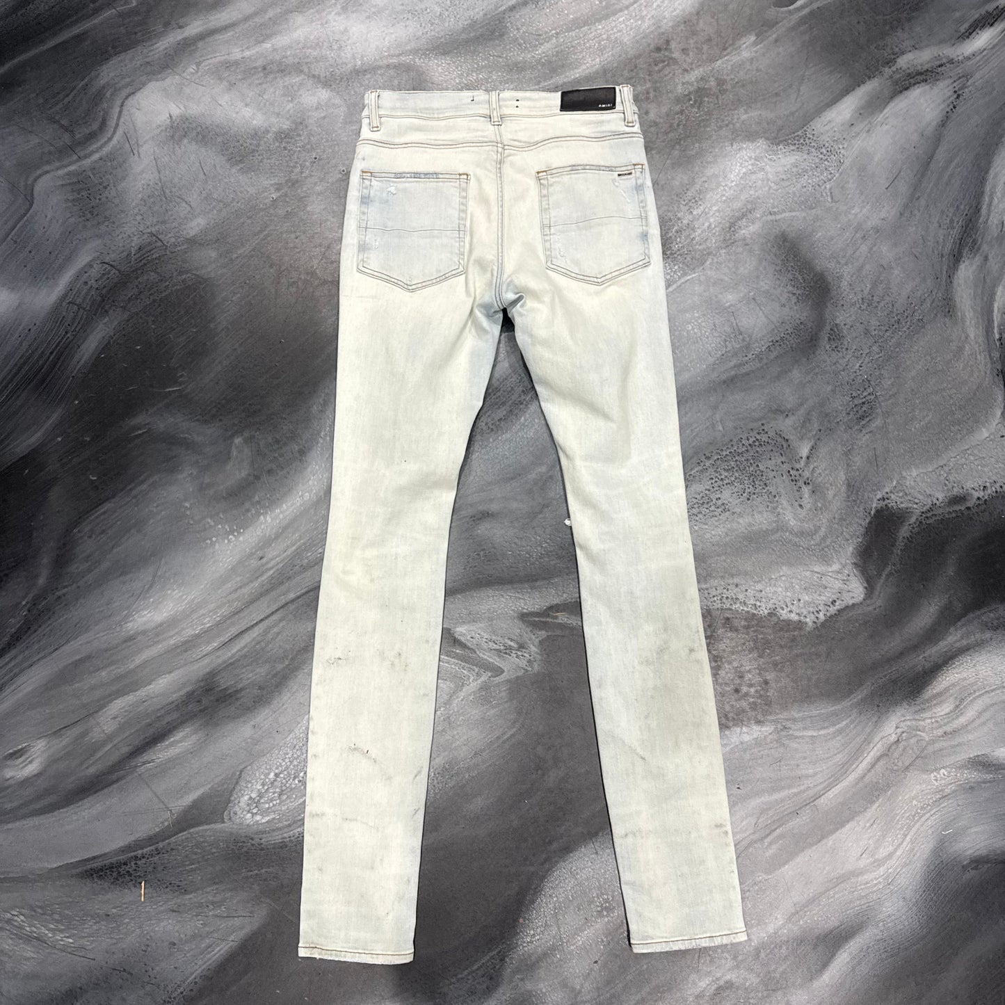 Amiri Light Blue/Rainbow Patch Jean (31)