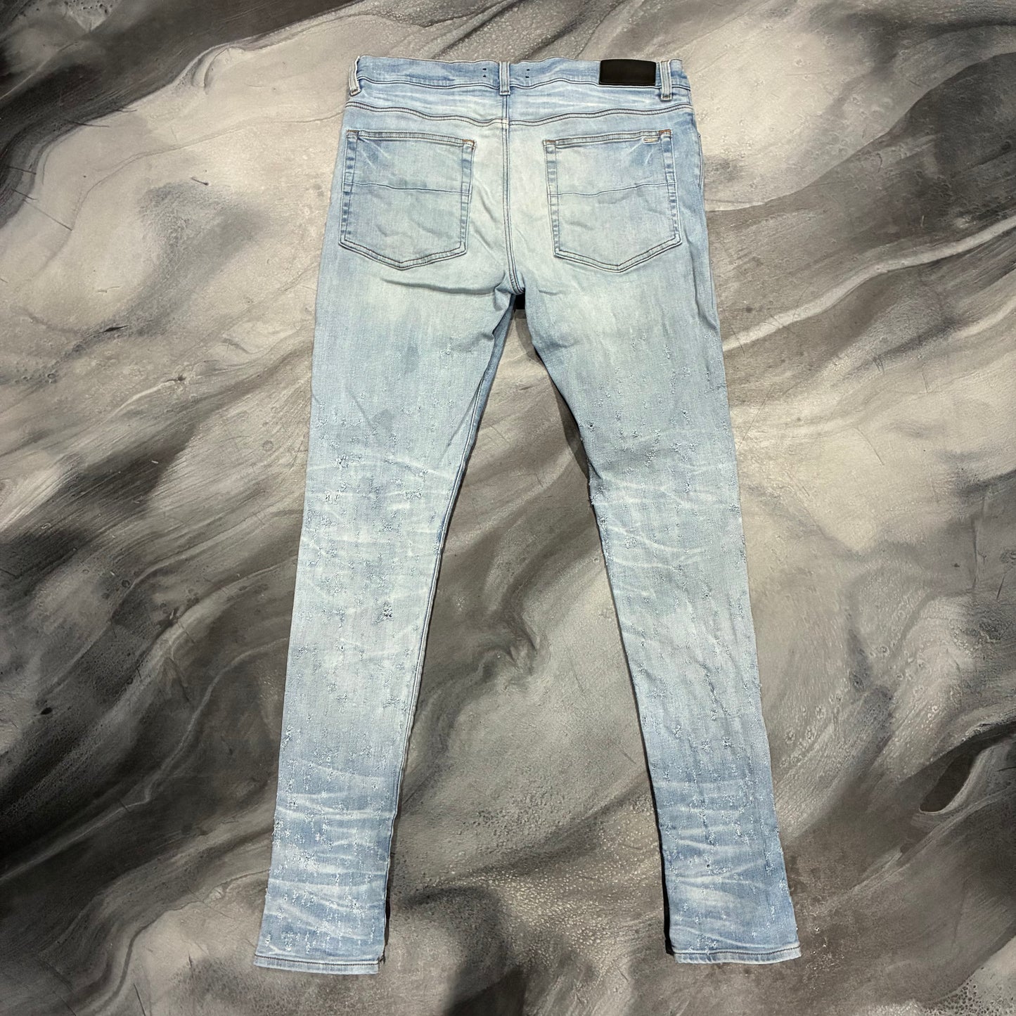 Amiri Light Blue Shotgun Jean (36)