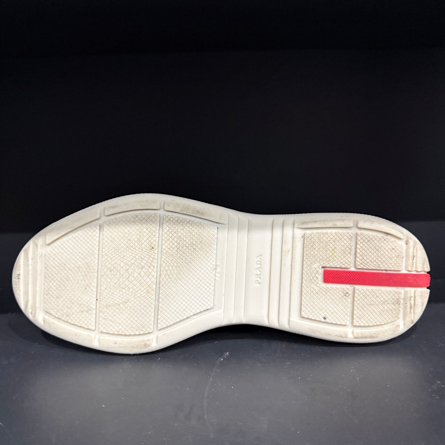 Prada White American Cup Sneaker (46)