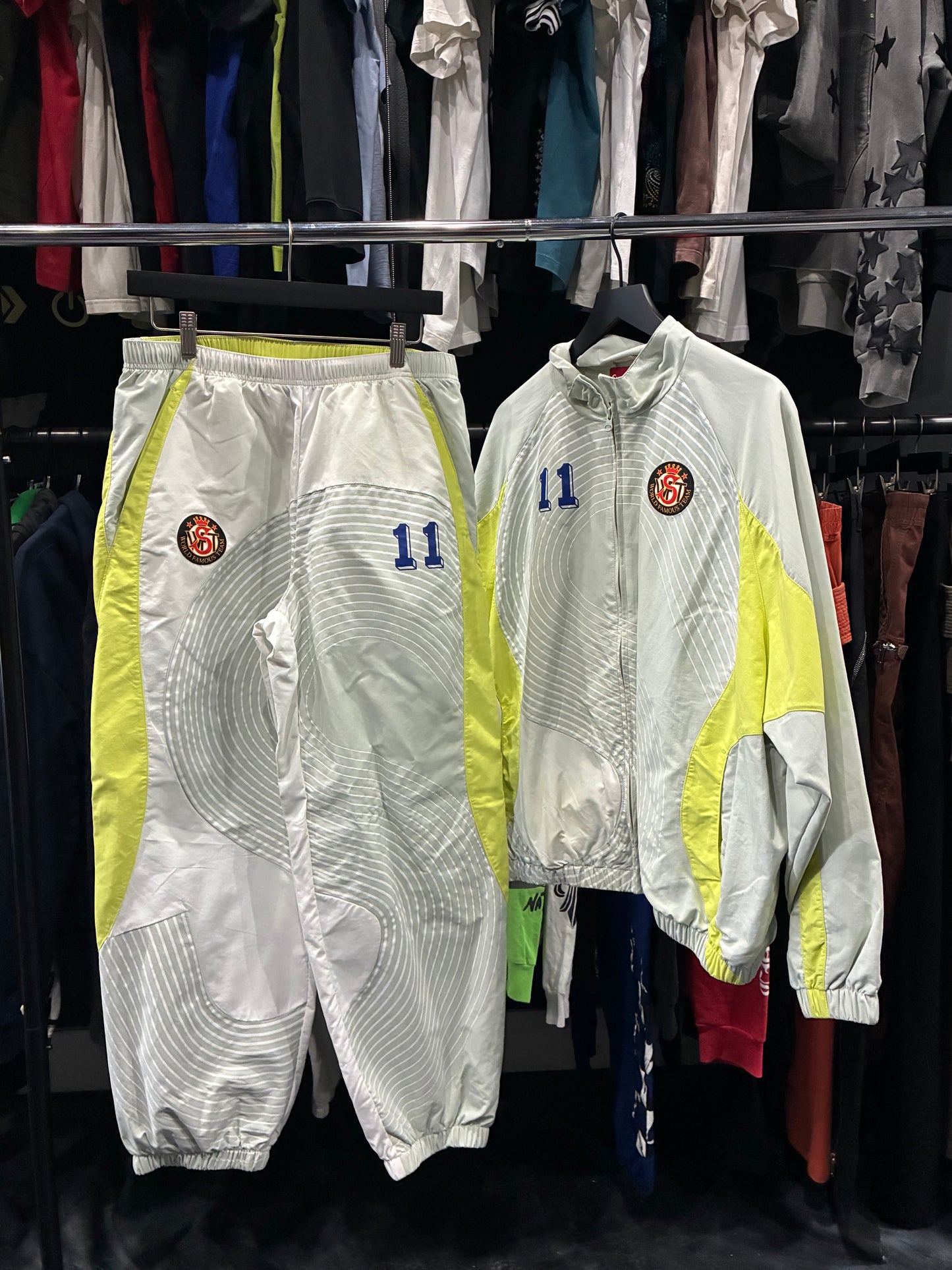 Supreme #11 World Famous Team Jacket/Sweatpants