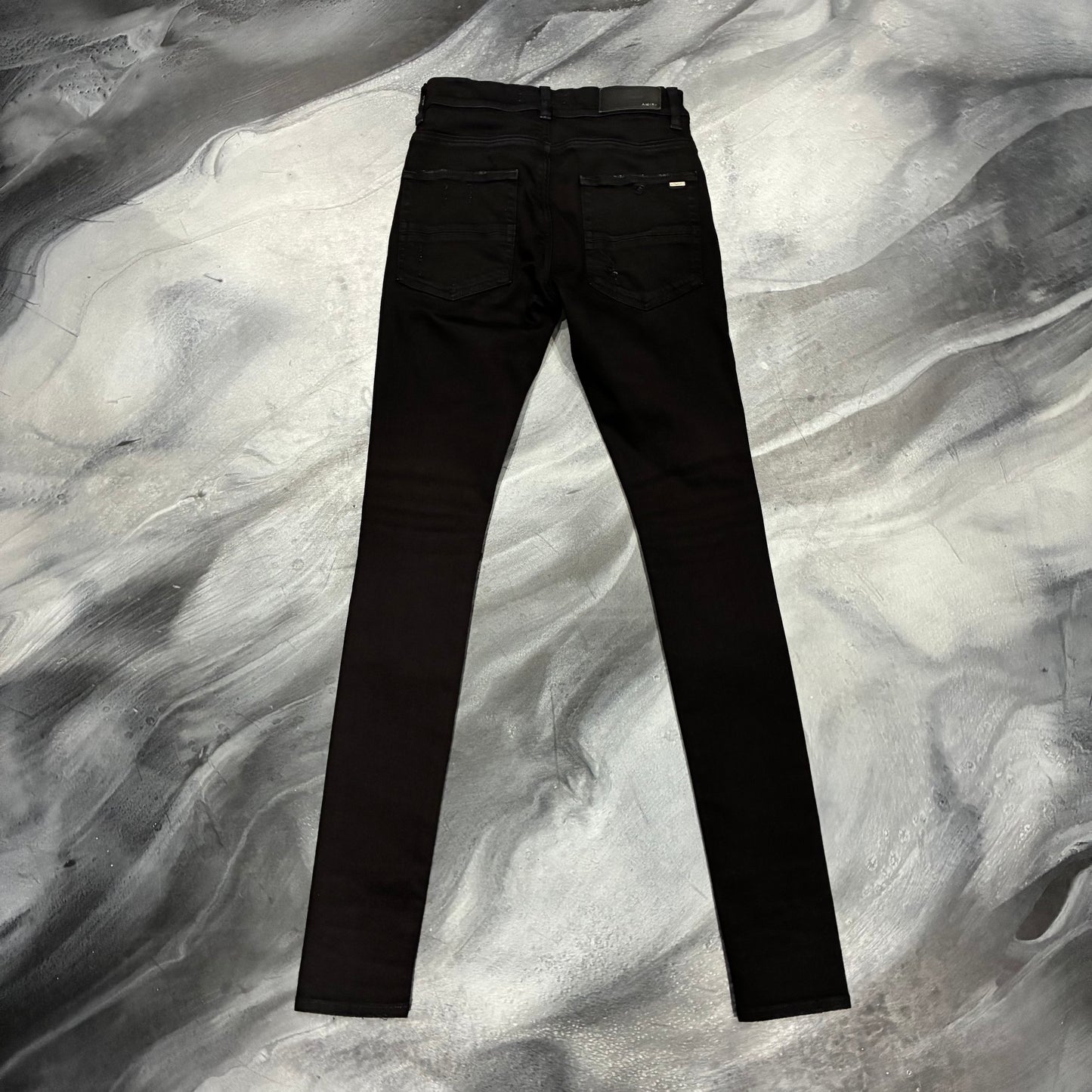 Amiri Black/Silver Patch MX1 Jean (28)