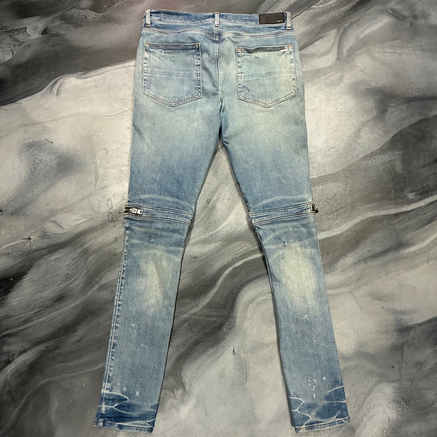 Amiri Indigo/Yellow Patch MX2 Jean (34)