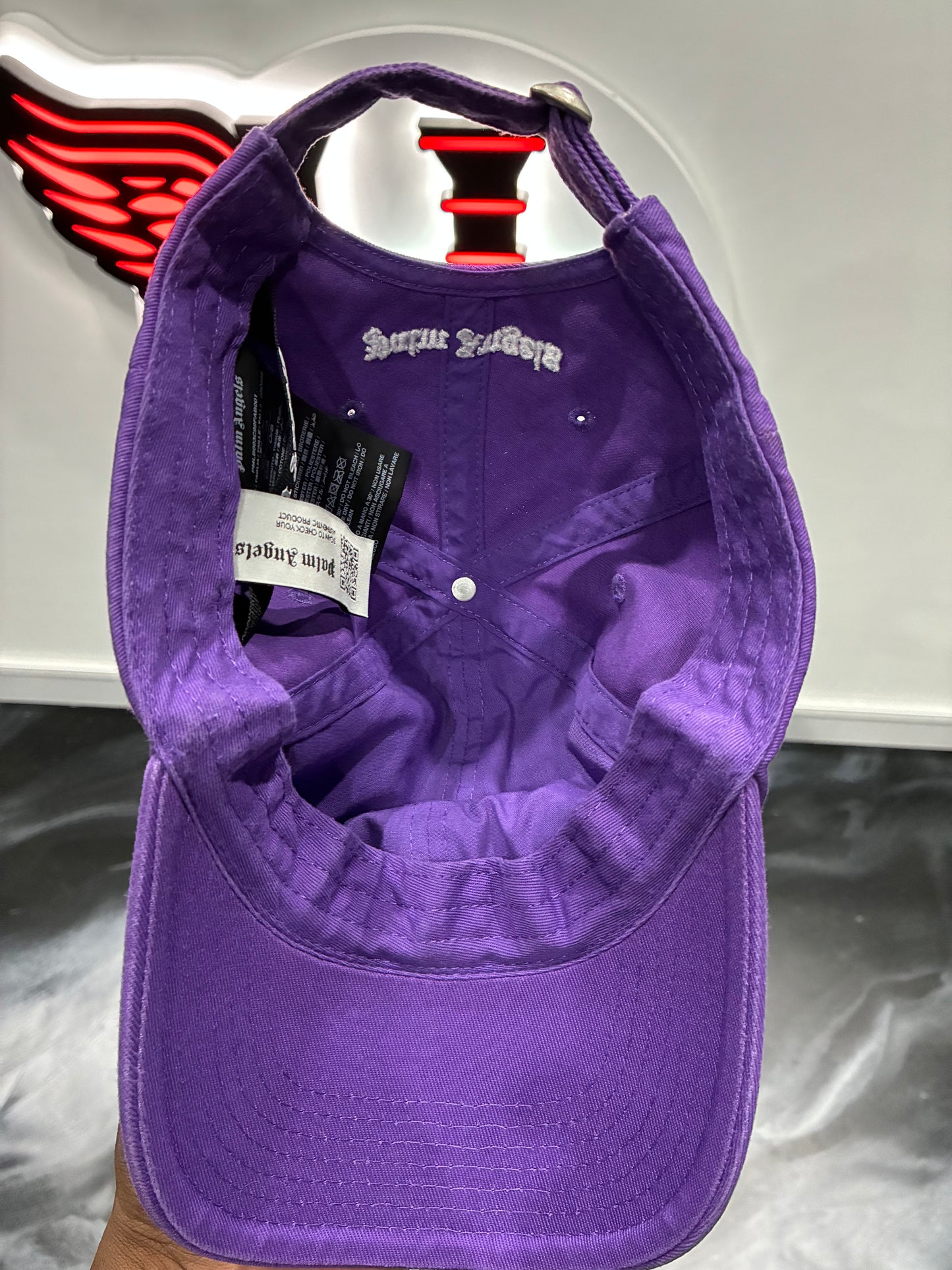 Palm Angels Purple Cap