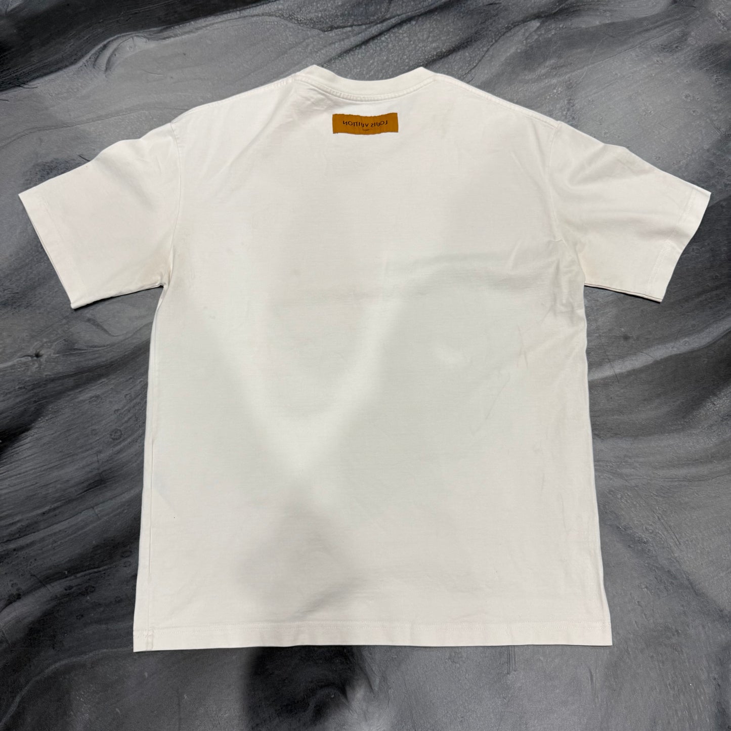 Louis V. White Graffiti Tee (L)