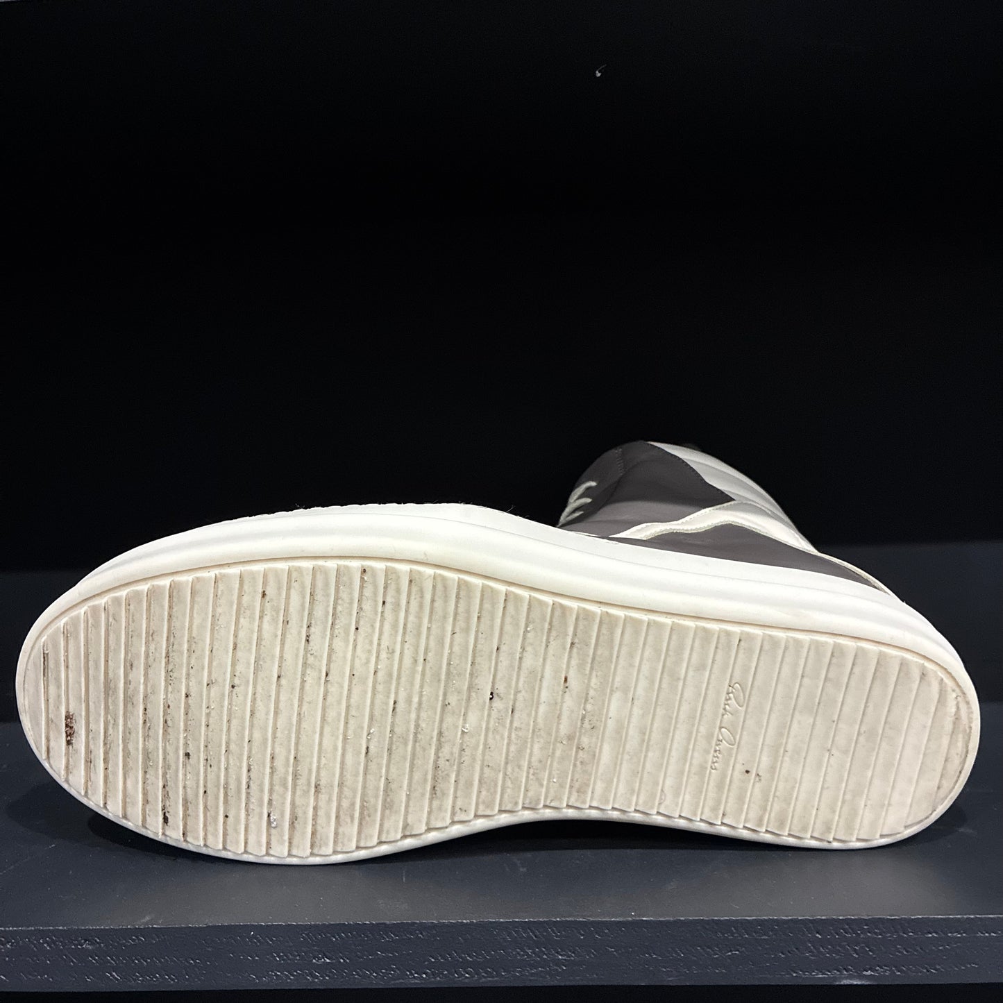 Rick Owen’s Dirty Pearl/Milk Geobasket (45)
