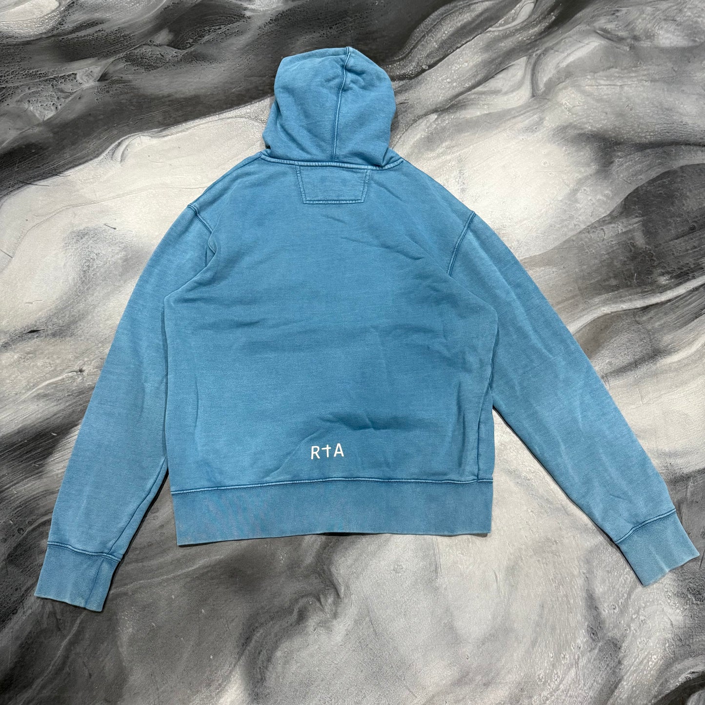 RTA Turquoise Pullover Hoodie (M)