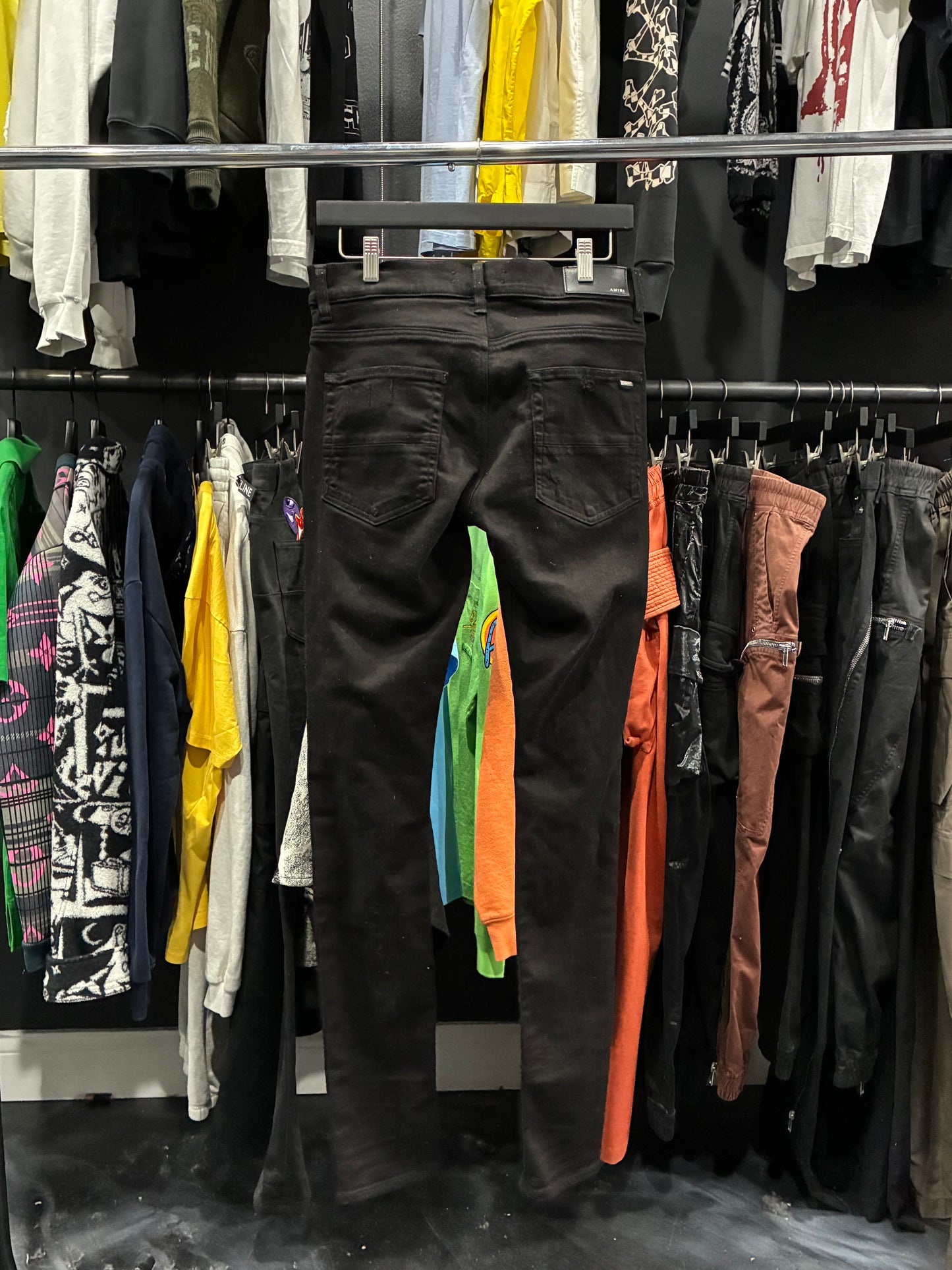 Amiri Black/Aloha Patch MX1 Jean (31)