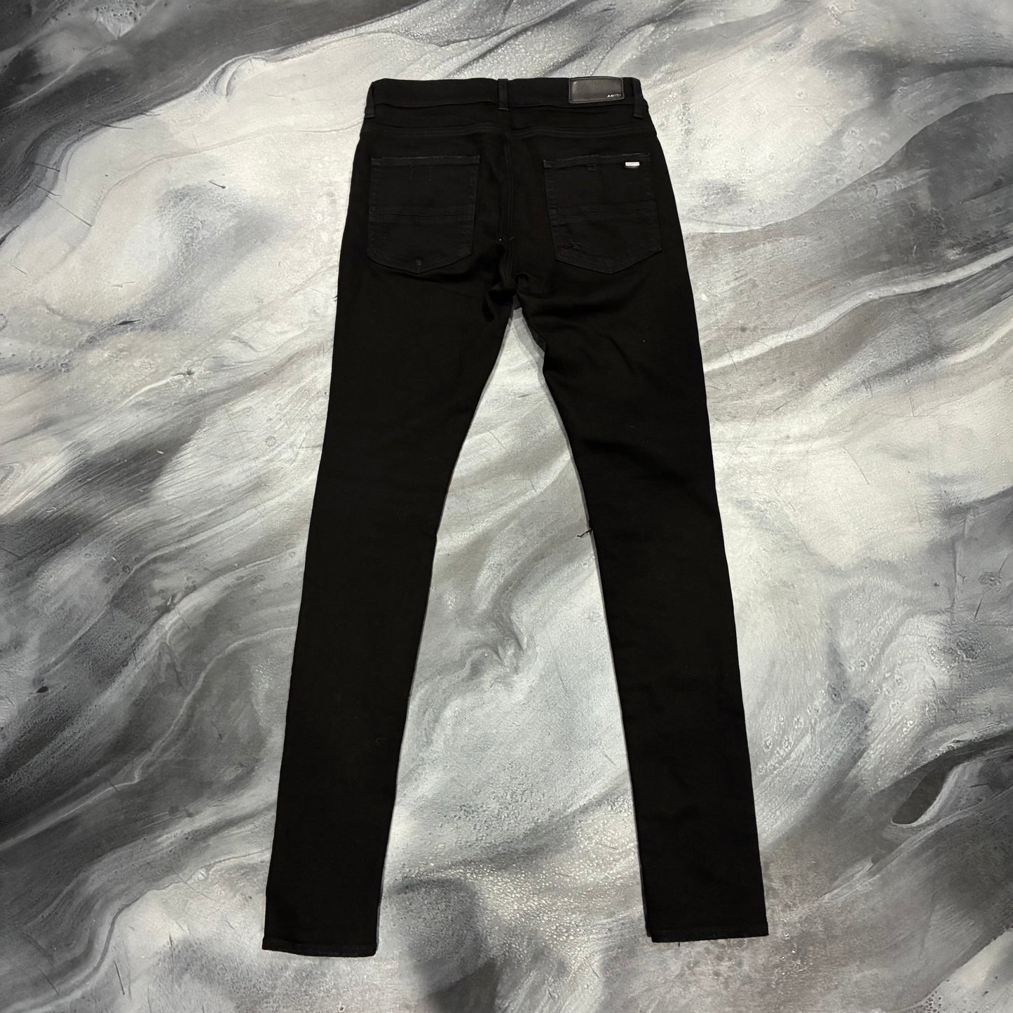 Amiri Black/Silver Patch MX1 Jean (32)