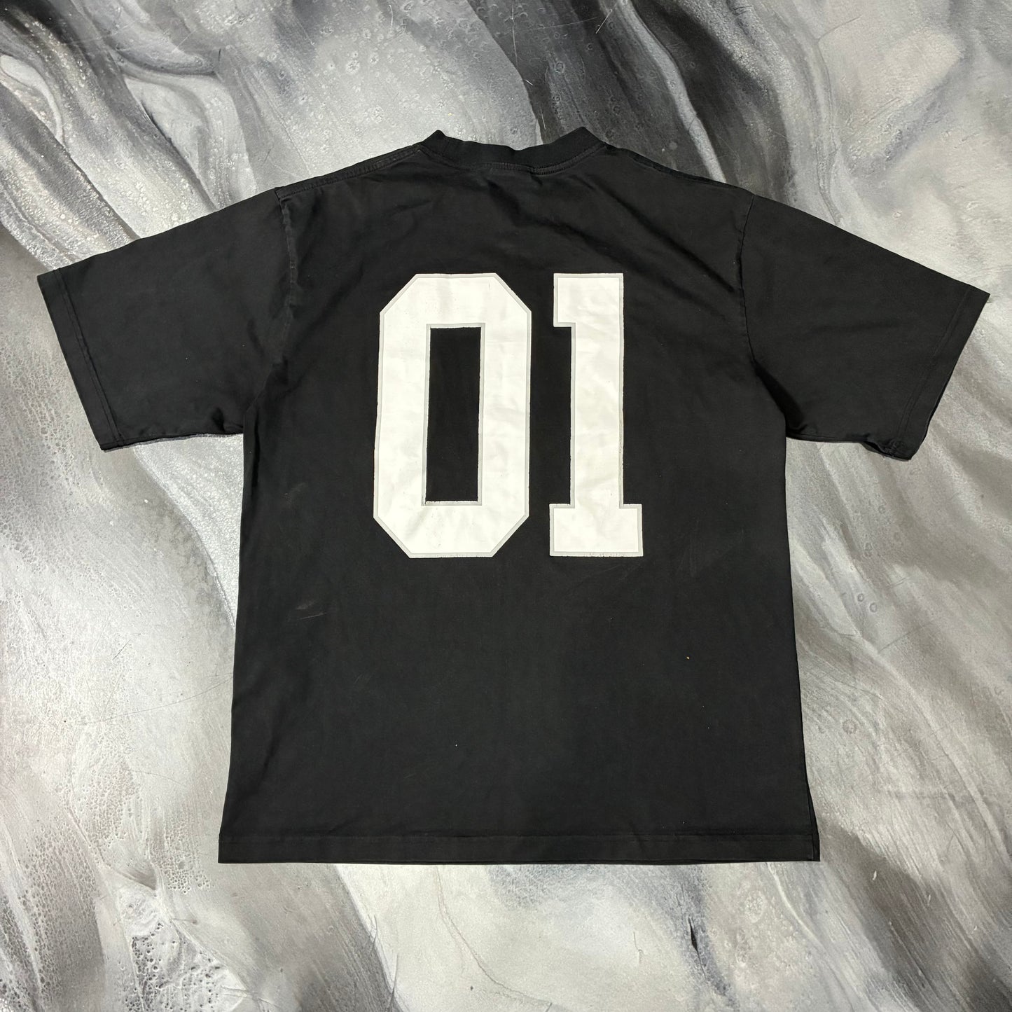 Balenciaga Black Basketball Series Oversized Tee (L)
