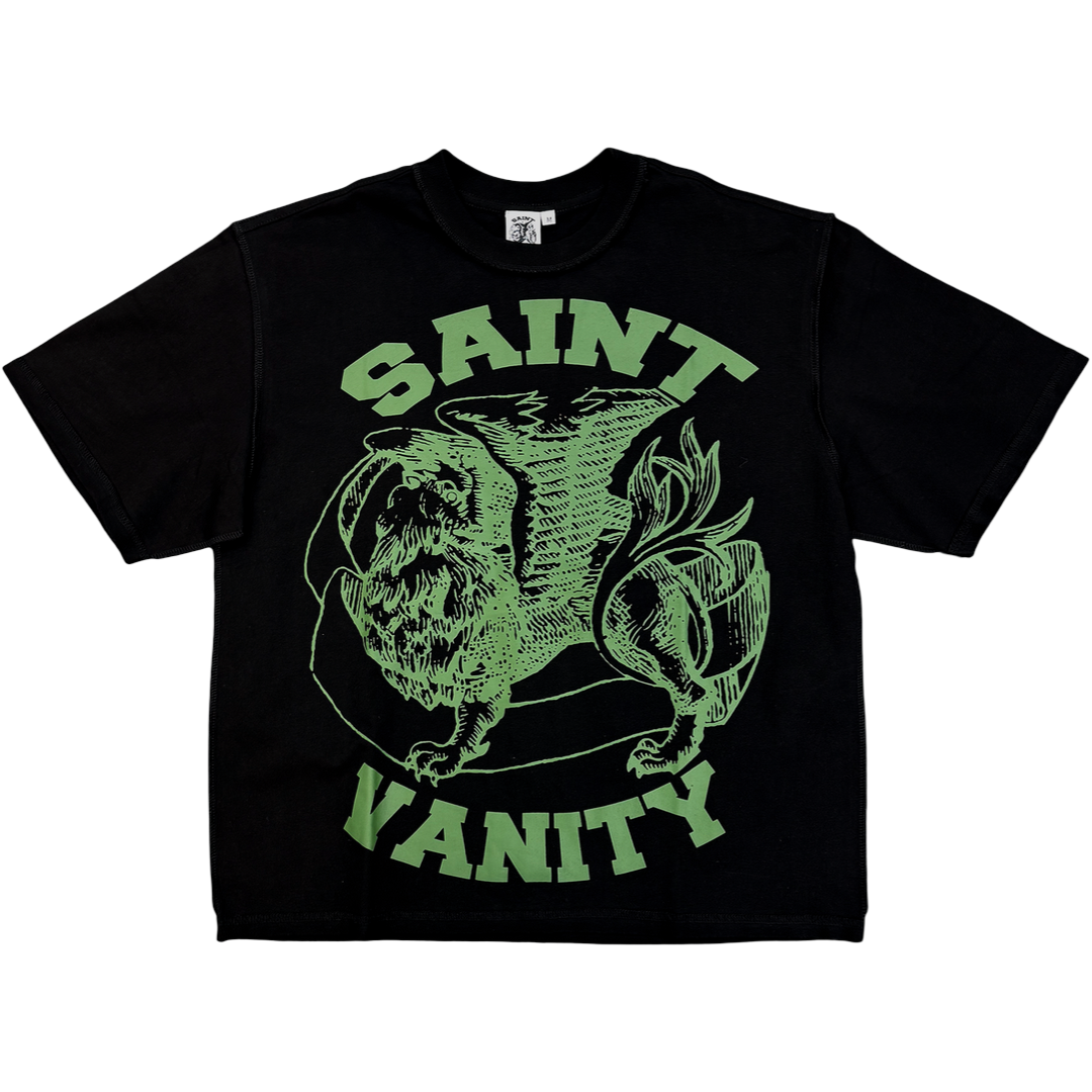 Saint Vanity Black/Green Griffin Tee (M)