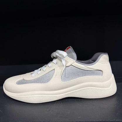 Prada White American Cup Sneaker  (46)
