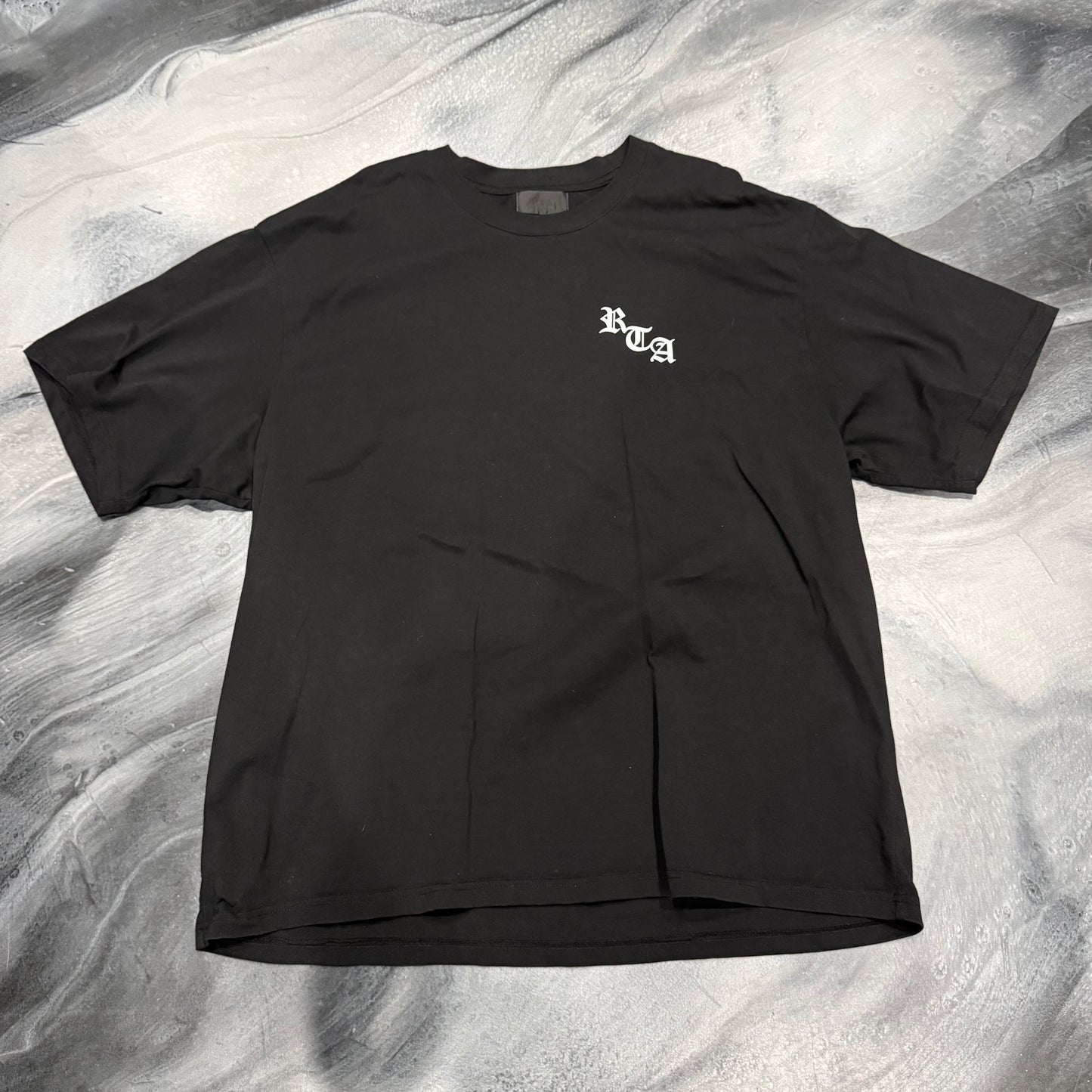 RTA Black/White From The Ashes Tee (L)