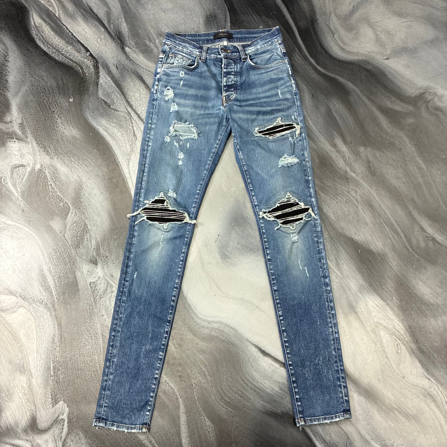 Amiri Dark Blue/Black Patch MX1 Jean (29)