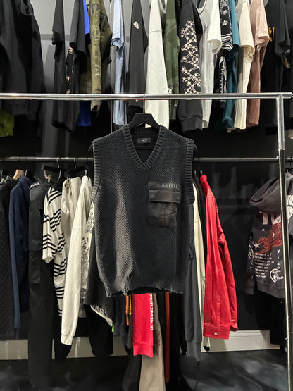 Amiri Faded Black Vest (S)