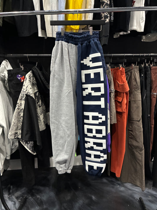 Vertabrae Navy/Grey Sweatpants (L)