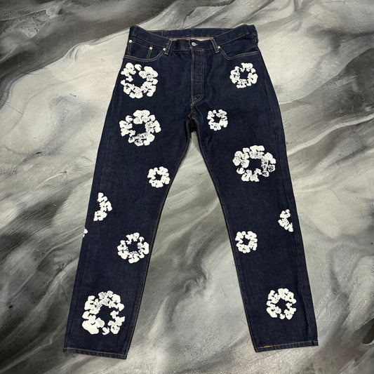 Denim Tears Cotton Wreath Dark Blue Jean (34)