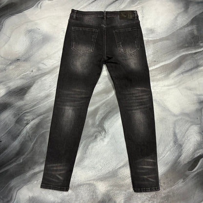 RTA Black/Silver Crosses Jean (32)