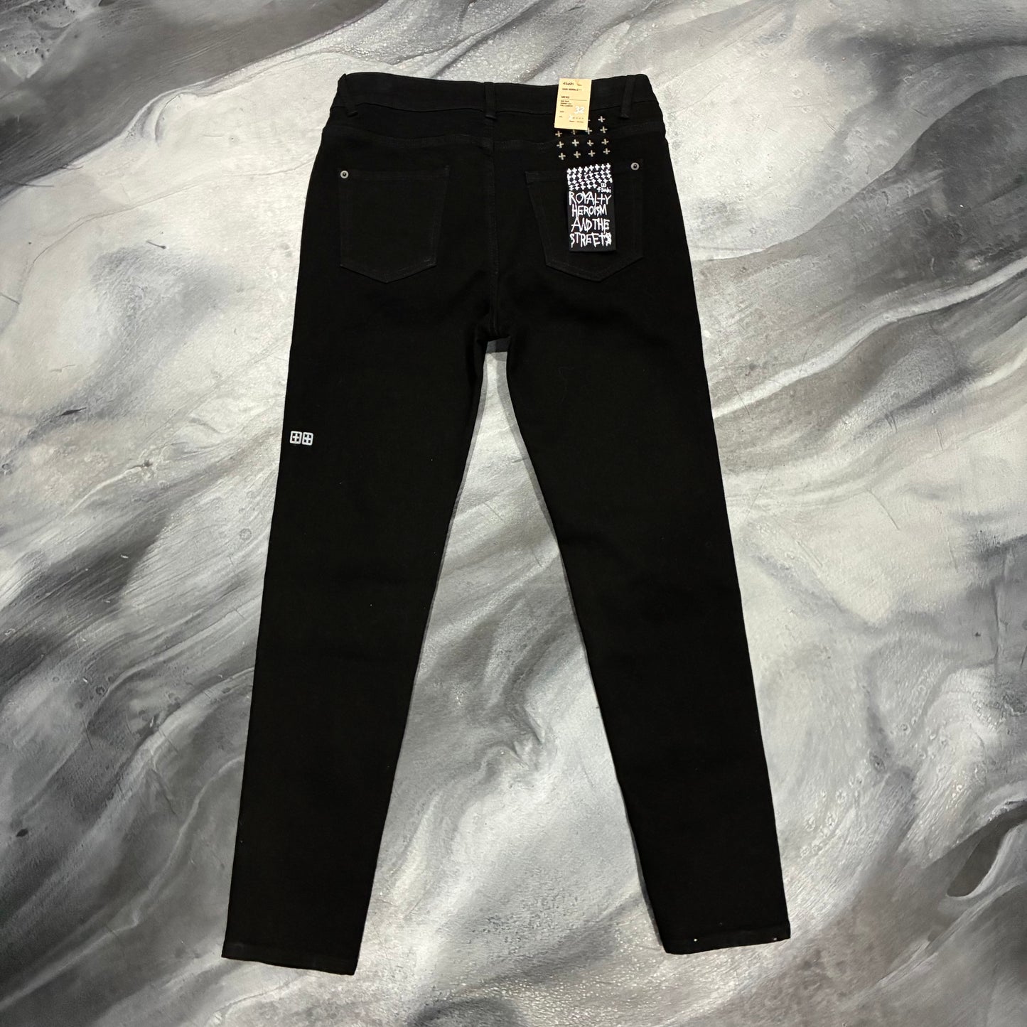 Ksubi Plain Black Skinny Jean