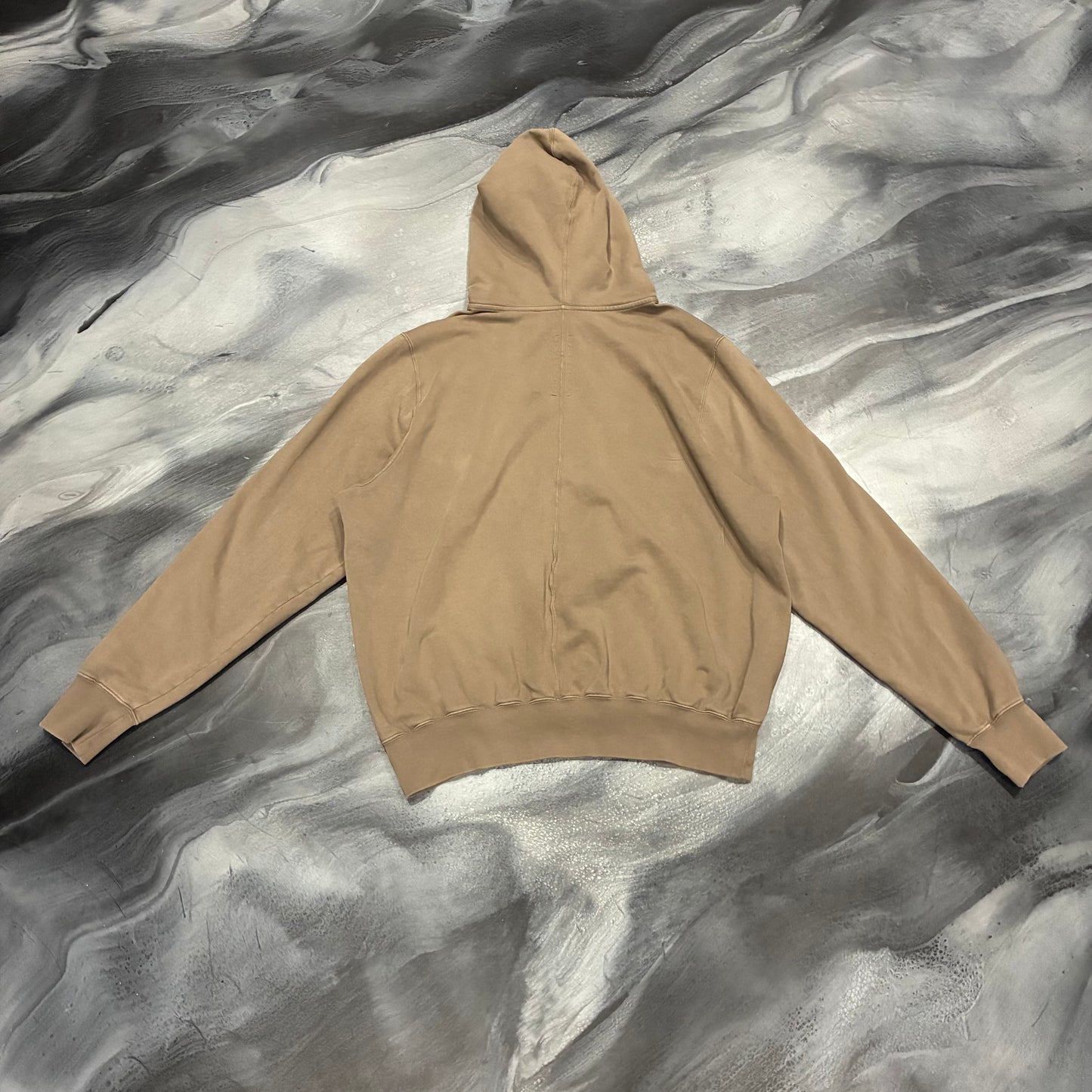 Rick Owen’s Brown Plain Pullover Hoodie (S)