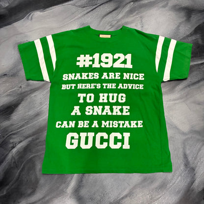 Gucci #1921 Tee Green/White (M)