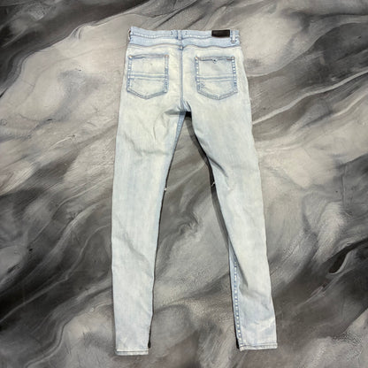 Amiri Light Blue/Camo Patch Jean (36)