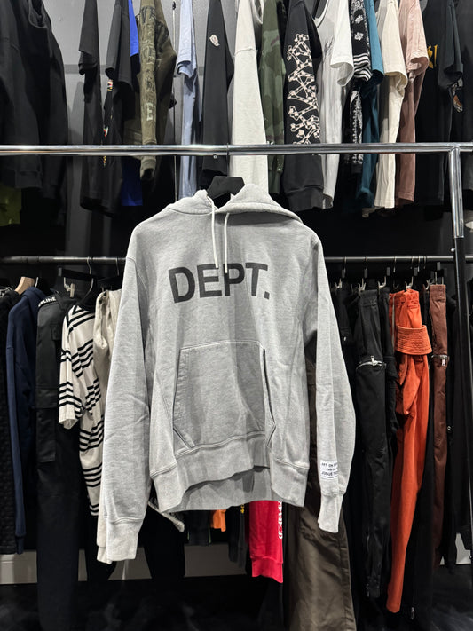 Gallery Dept Grey Pullover Hoodie (S)
