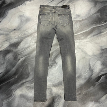 Amiri Grey/Black Patch MX1 Jean (32)