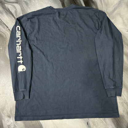 Carhartt Navy Longsleeve (2XL)