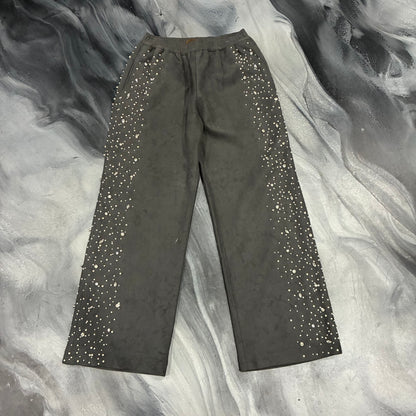 Birth of Royal Child Grey Pearlized Sweatpants (L)