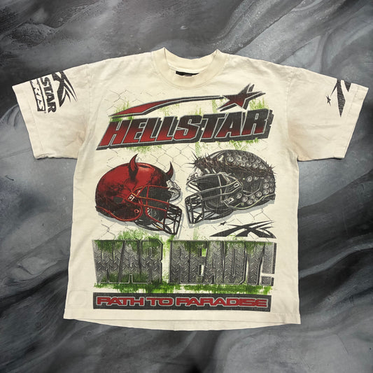 Hellstar ‘War Ready’ Football Helmet Tee (M)