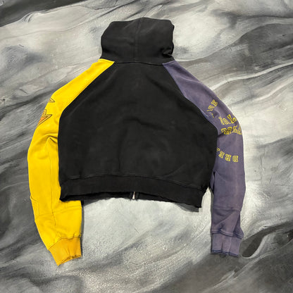 Vale Forever Multicolor Crest Zip Up Hoodie (M)