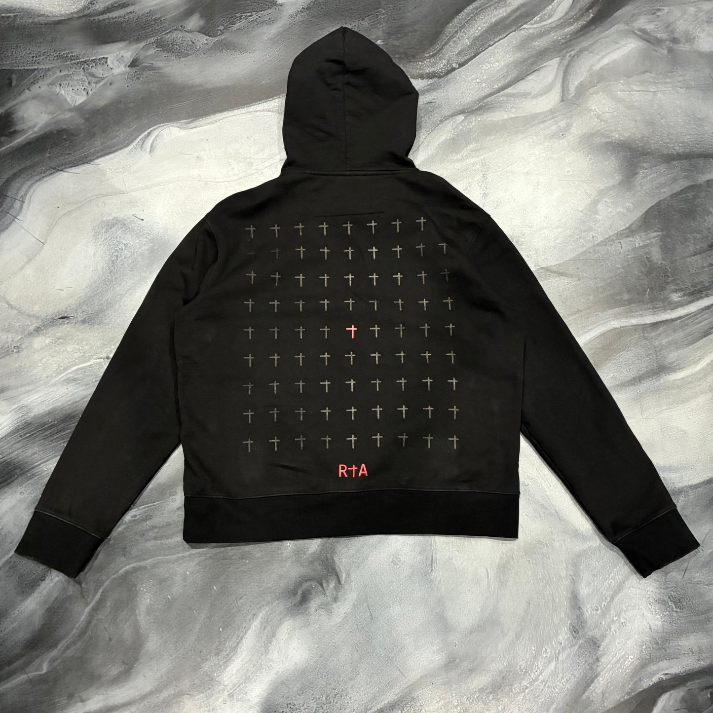 Ksubi Black/Red “RIP” Hoodie (XL)