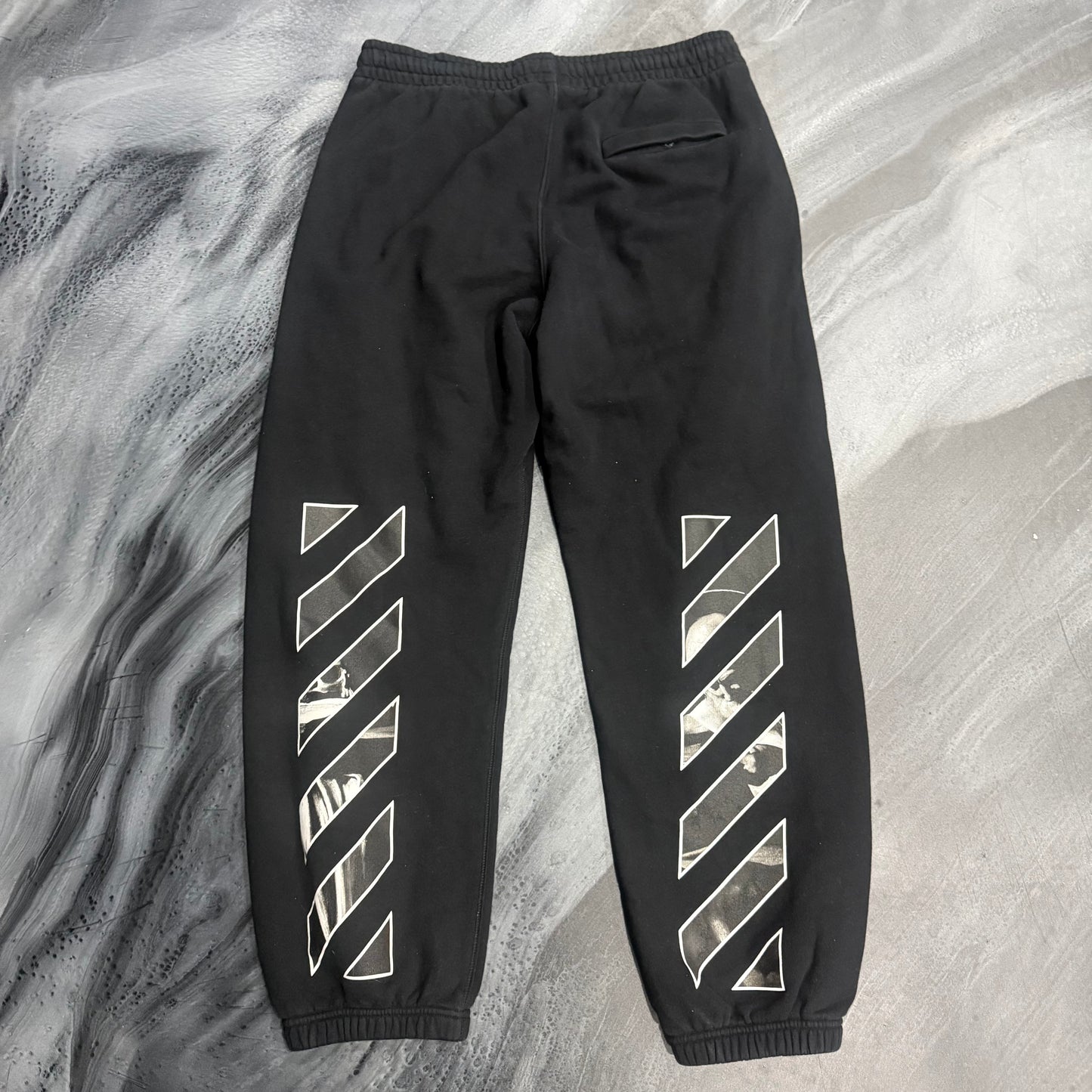 Off-White Black Caravaggio Saint Jerome Writing Sweatpants (M)