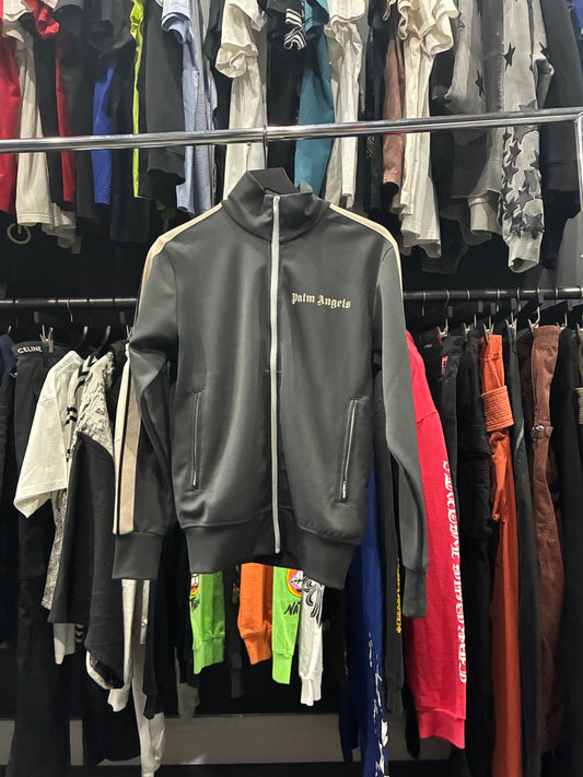 Palm Angels Grey Classic Track Jacket (S)