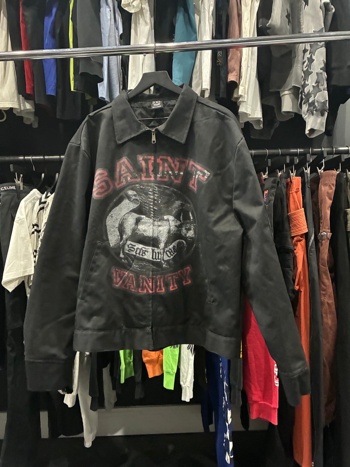 Saint Vanity Black Work Jacket (2XL)