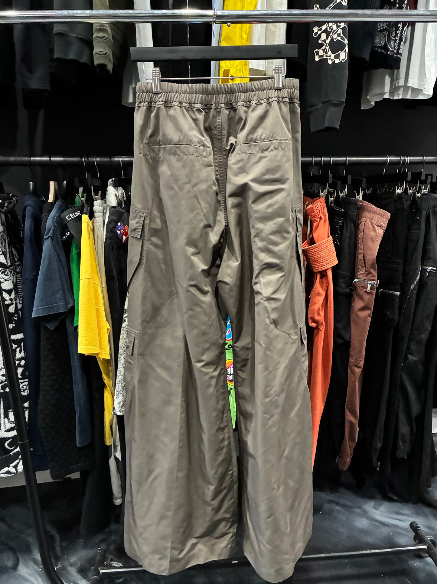Rick Owen’s Tan Baggy Cargo Pants (L)