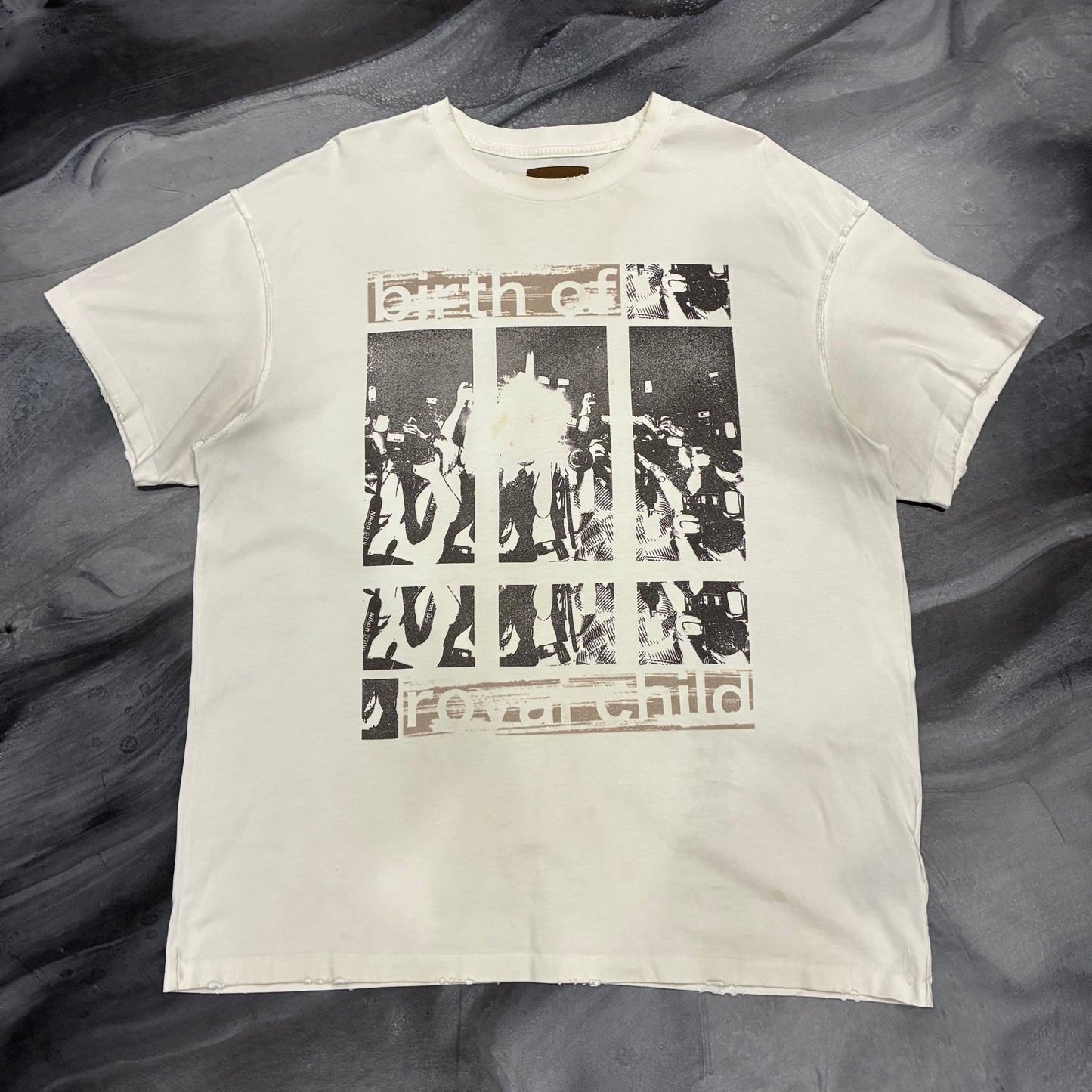 Birth of Royal Child White Flashlight Tee (XL)