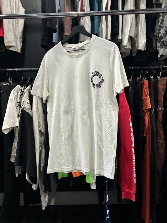 Givenchy White/Black Dot Graphic Tee (XL)