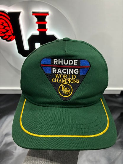 Rhude Green Racing World Champions Cap