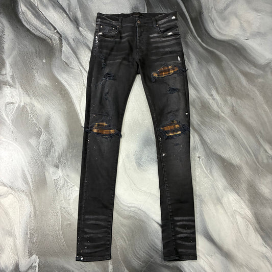 Amiri Black/Brown Plaid MX1 Jean (29)