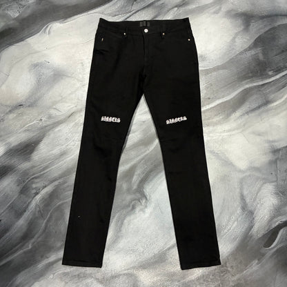 RTA Black/White Sinners & Crosses Jean (32)