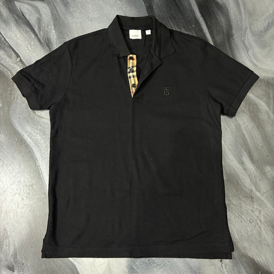 Burberry Black Polo Shirt (M)