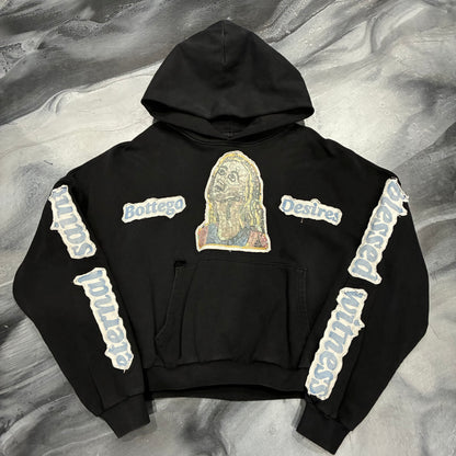 Bottega Desires Black ‘Eternal Desires’ Hoodie (L)